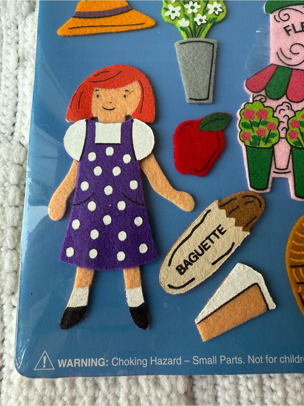 Madeline Market Place Felt Board Activity - Picture 3 of 9